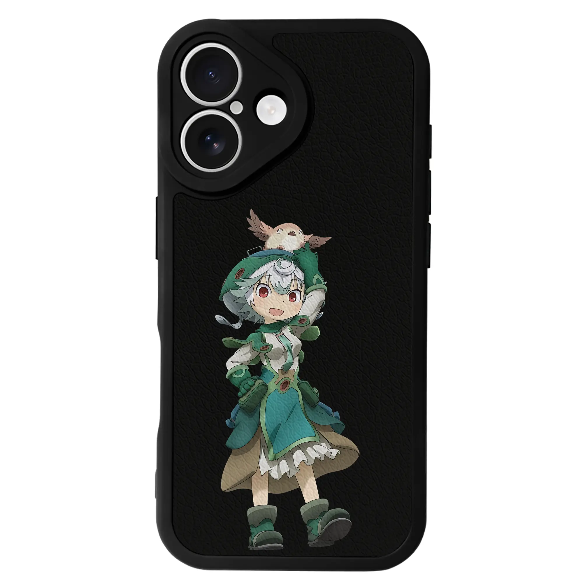 メイドインアビス グッズ,プルシュカ - IPhone 16シリーズ対応 ・ シリコンスマホケース ・ レザー調 ・ 高精度フィット ・ 耐衝撃 ・ ワイヤレス充電対応 ・ 精密カット